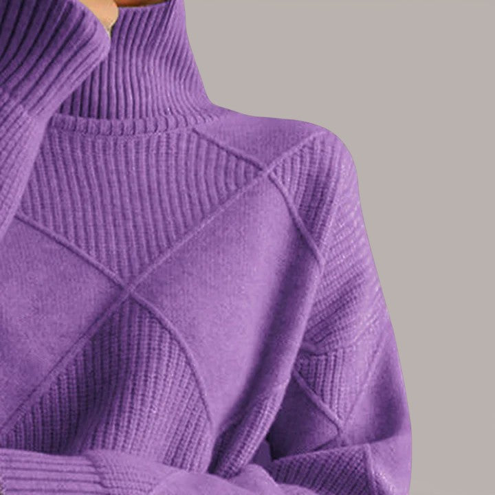 Léa | Refined Geometric Jumper