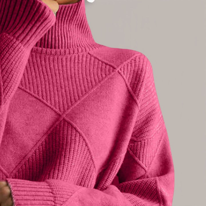 Léa | Refined Geometric Jumper