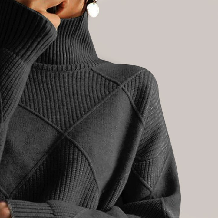 Léa | Refined Geometric Jumper
