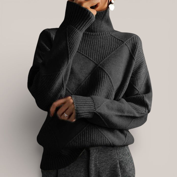 Léa | Refined Geometric Jumper